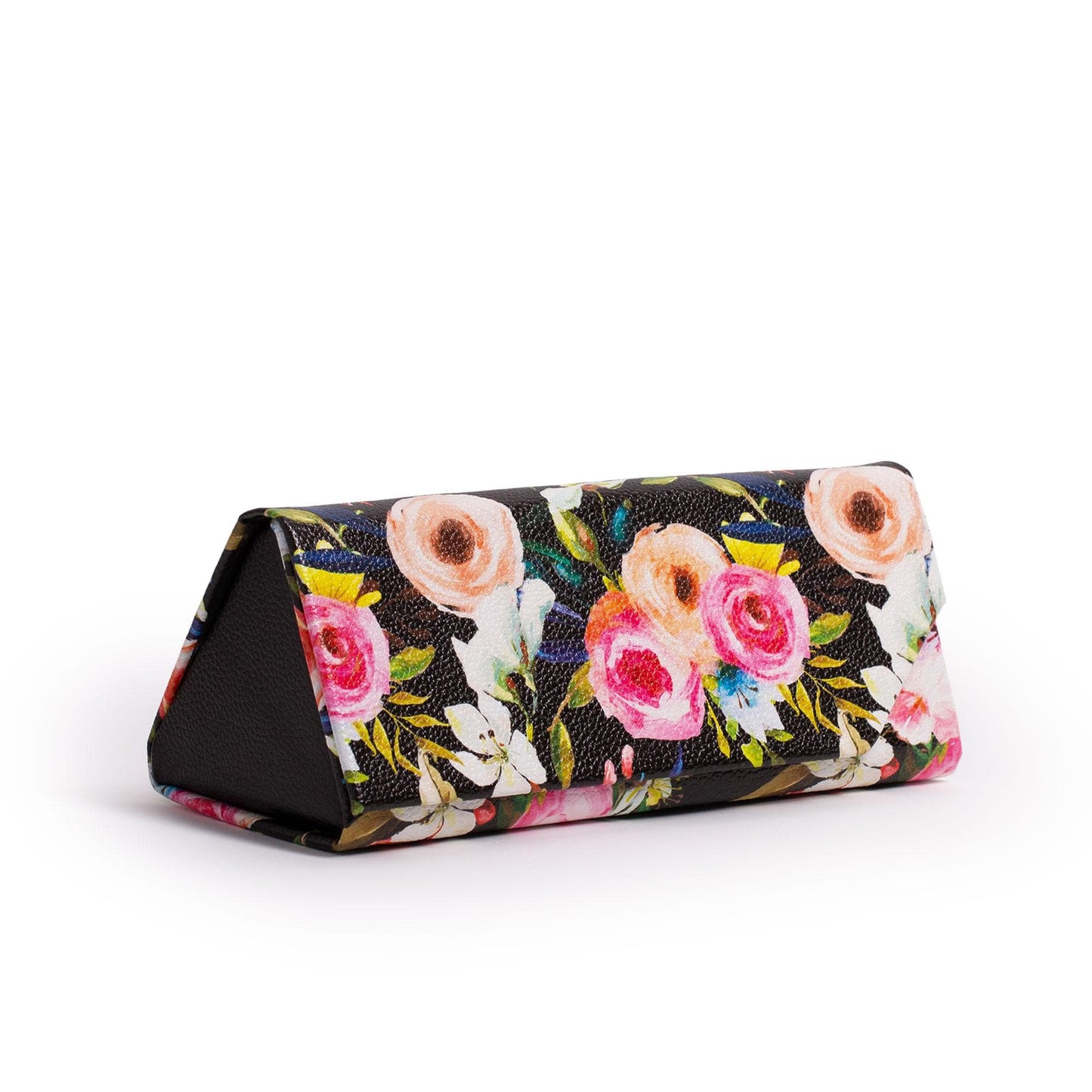 🎁 Floral On Black Eye/Sunglass Case (100% off)
