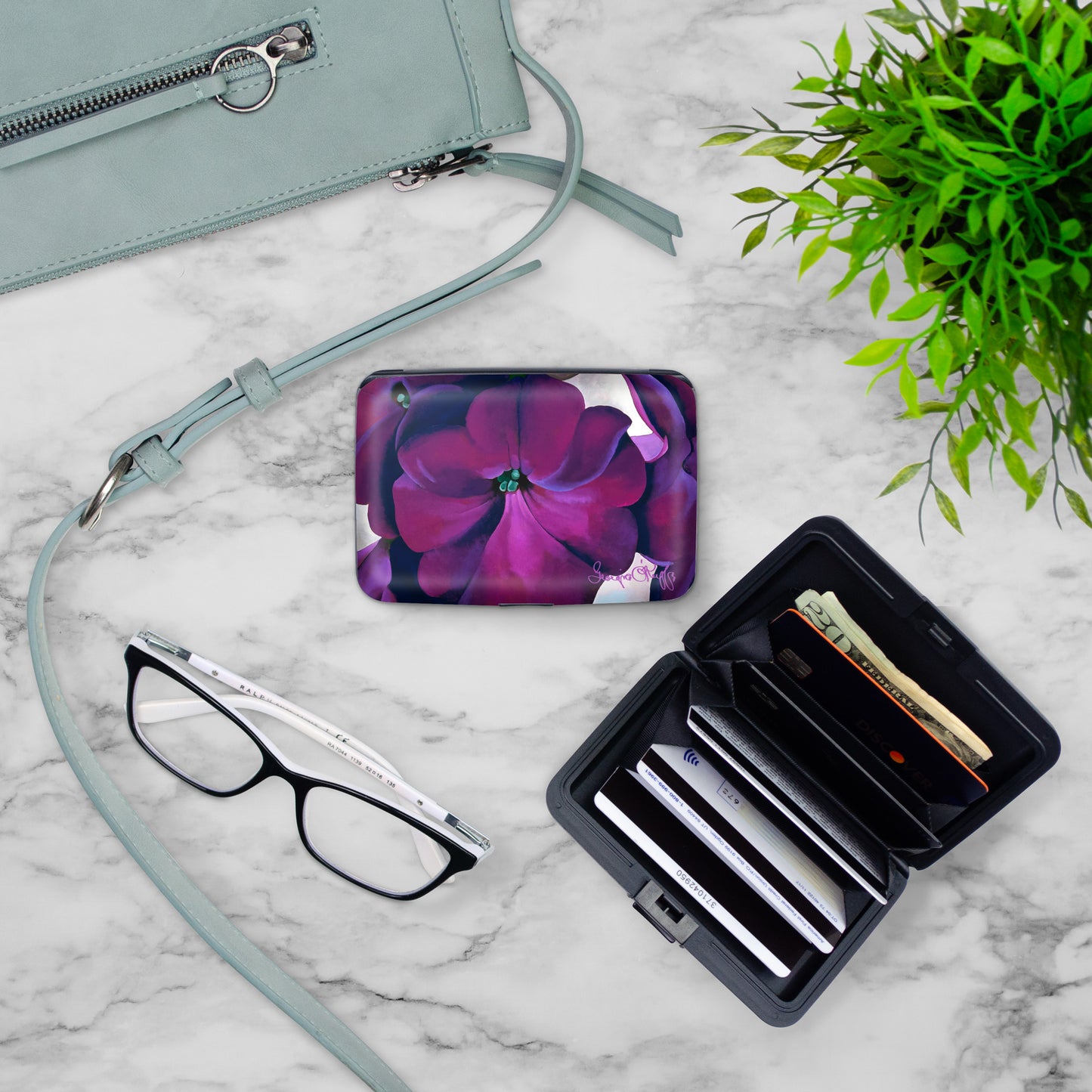 O'Keeffe Petunia Armored Wallet