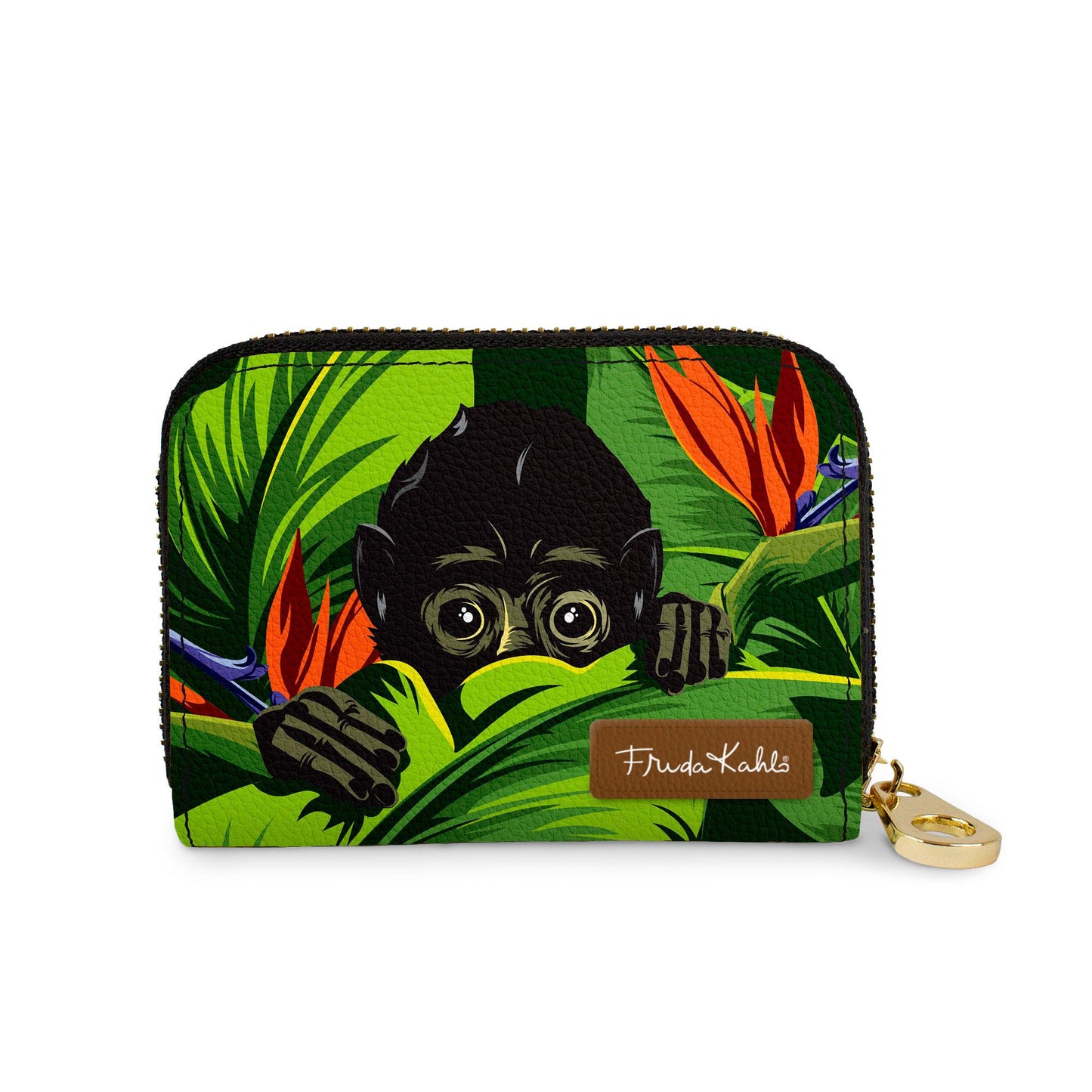 🎁 Frida Kahlo Monkey Zipper Wallet (100% off)