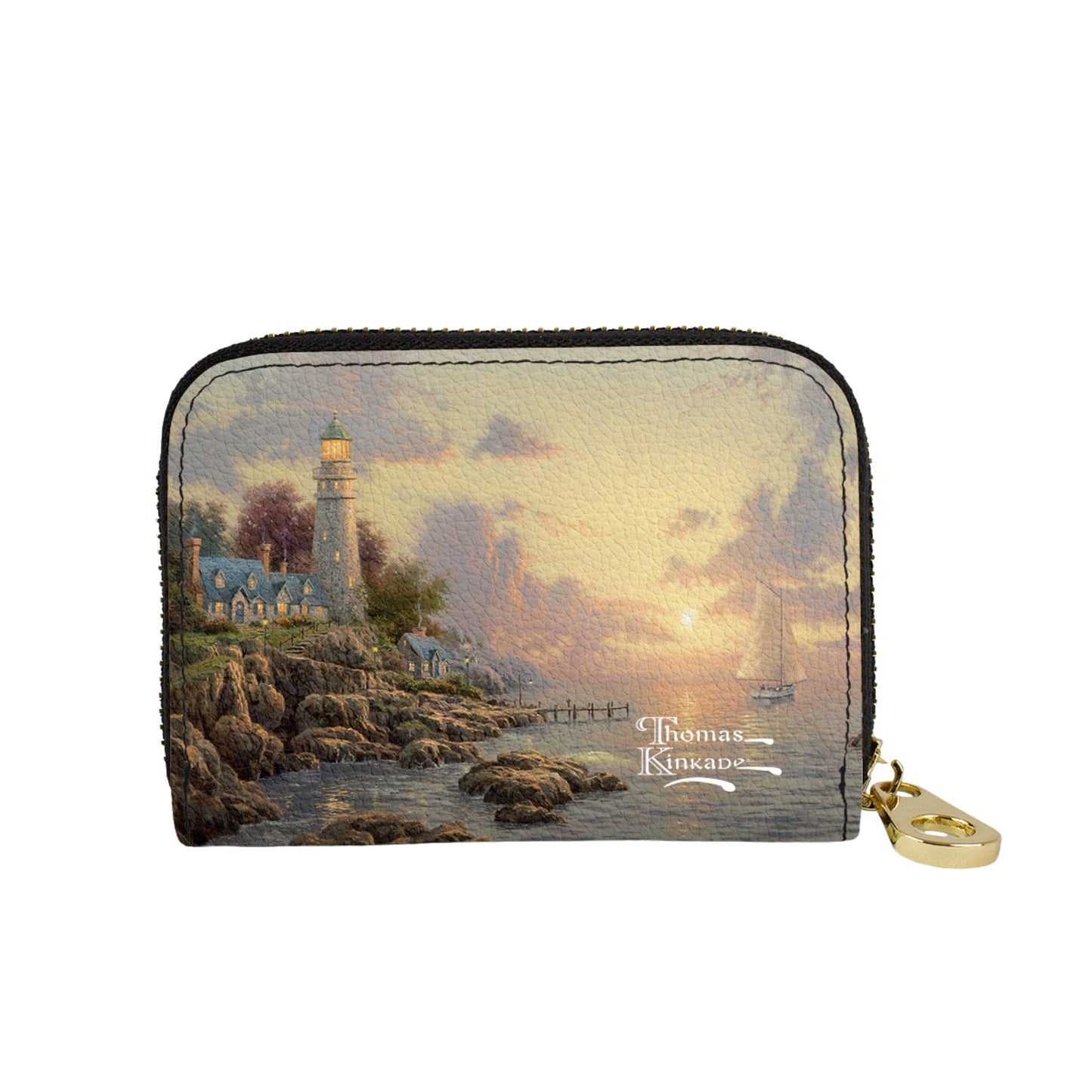 🎁 Kinkade The Sea of Tranquility Zipper Wallet (100% off)