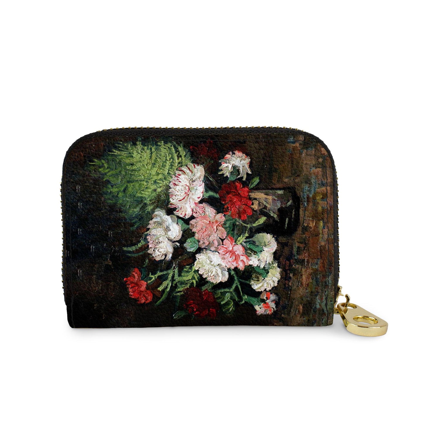 🎁 Van Gogh Carnations Zipper Wallet (100% off)