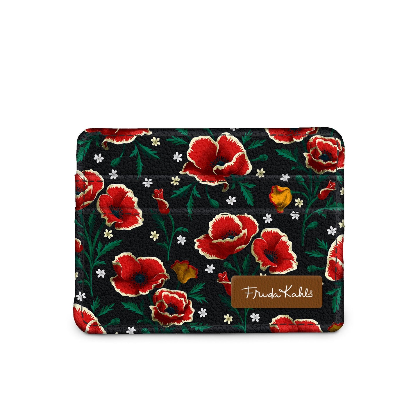 🎁 Frida Kahlo Poppies Slim Wallet (100% off)