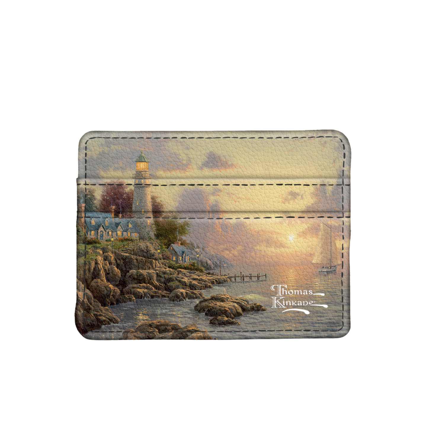 🎁 Kinkade The Sea Of Tranquility Slim Wallet (100% off)