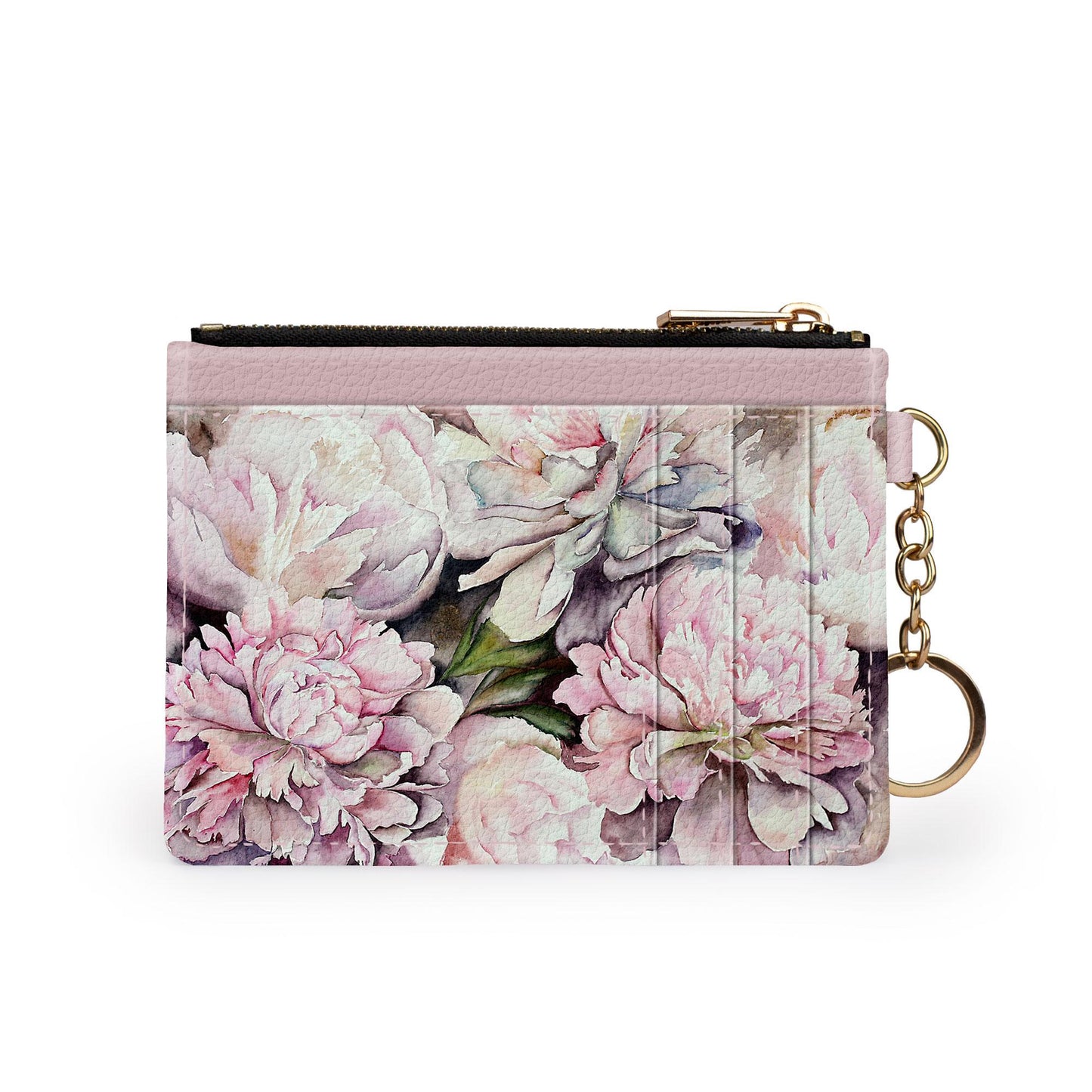🎁 Peonies Keychain Wallet (100% off)