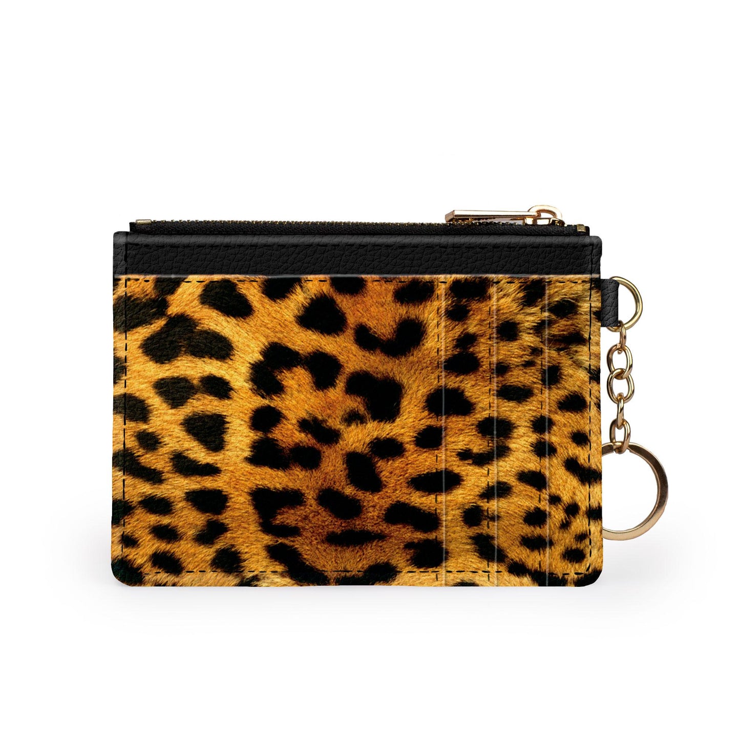 🎁 Leopard Pattern Keychain Wallet (100% off)