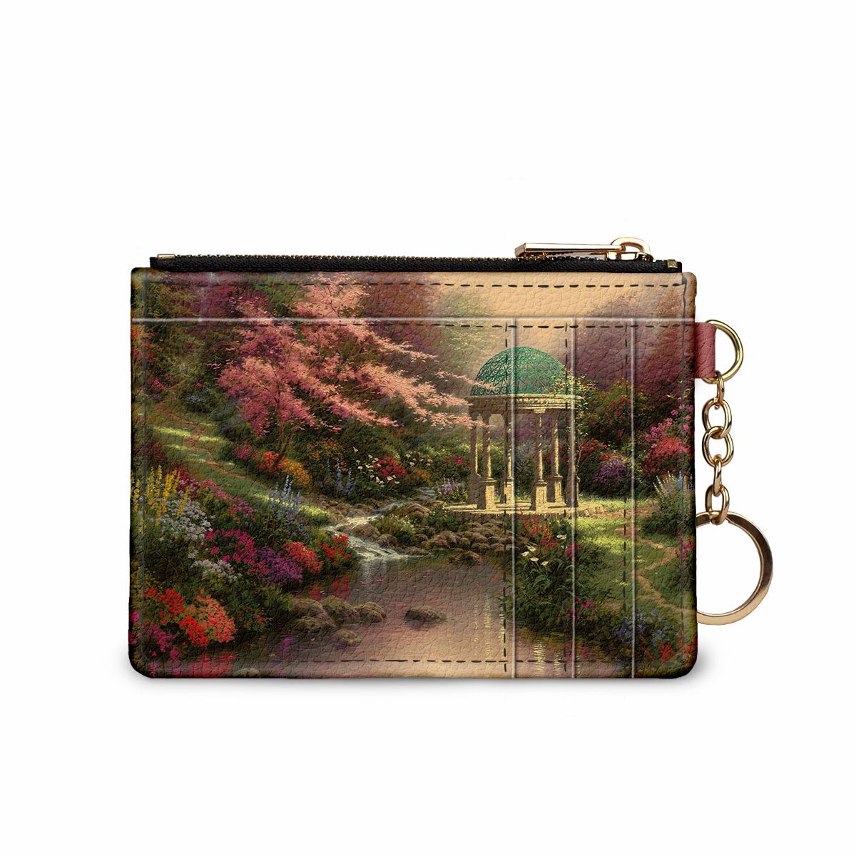 🎁 Kinkade Pools Of Serentiy Keychain Wallet (100% off)