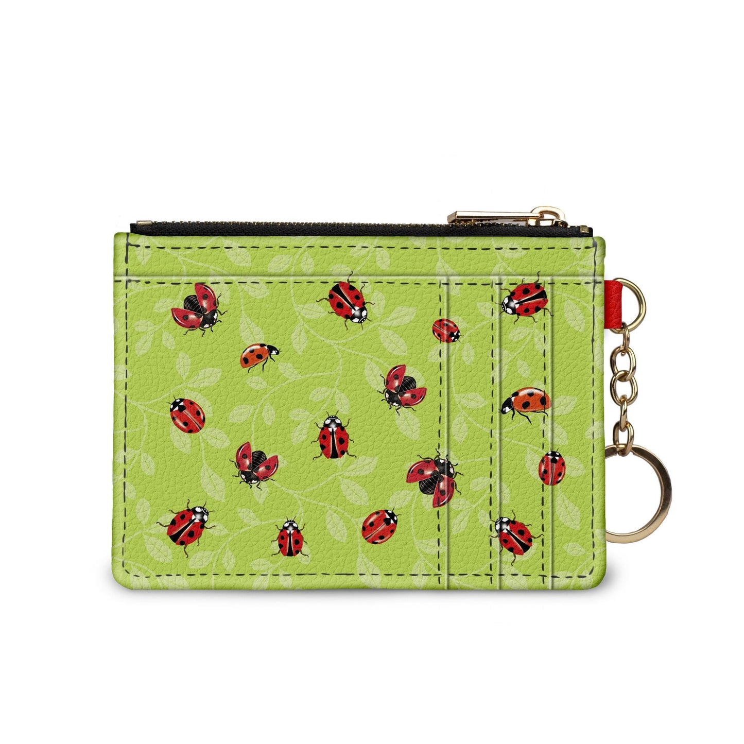 🎁 Mary Lake Thompson Ladybug Keychain Wallet (100% off)