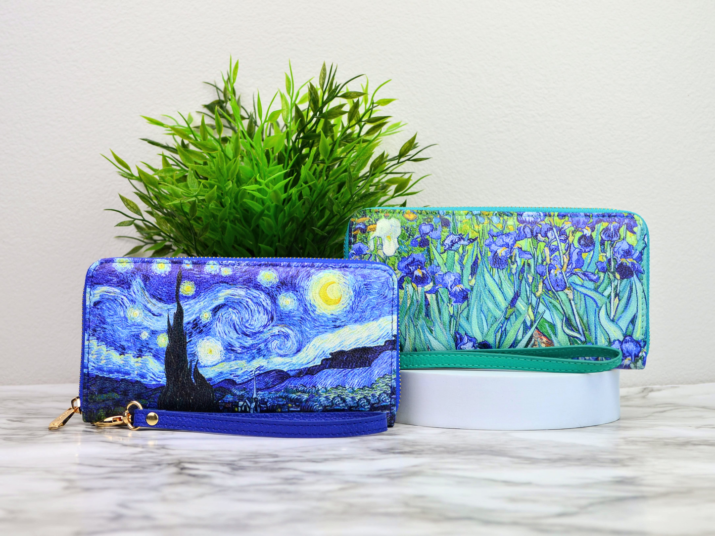 Van Gogh Irises Wristlet
