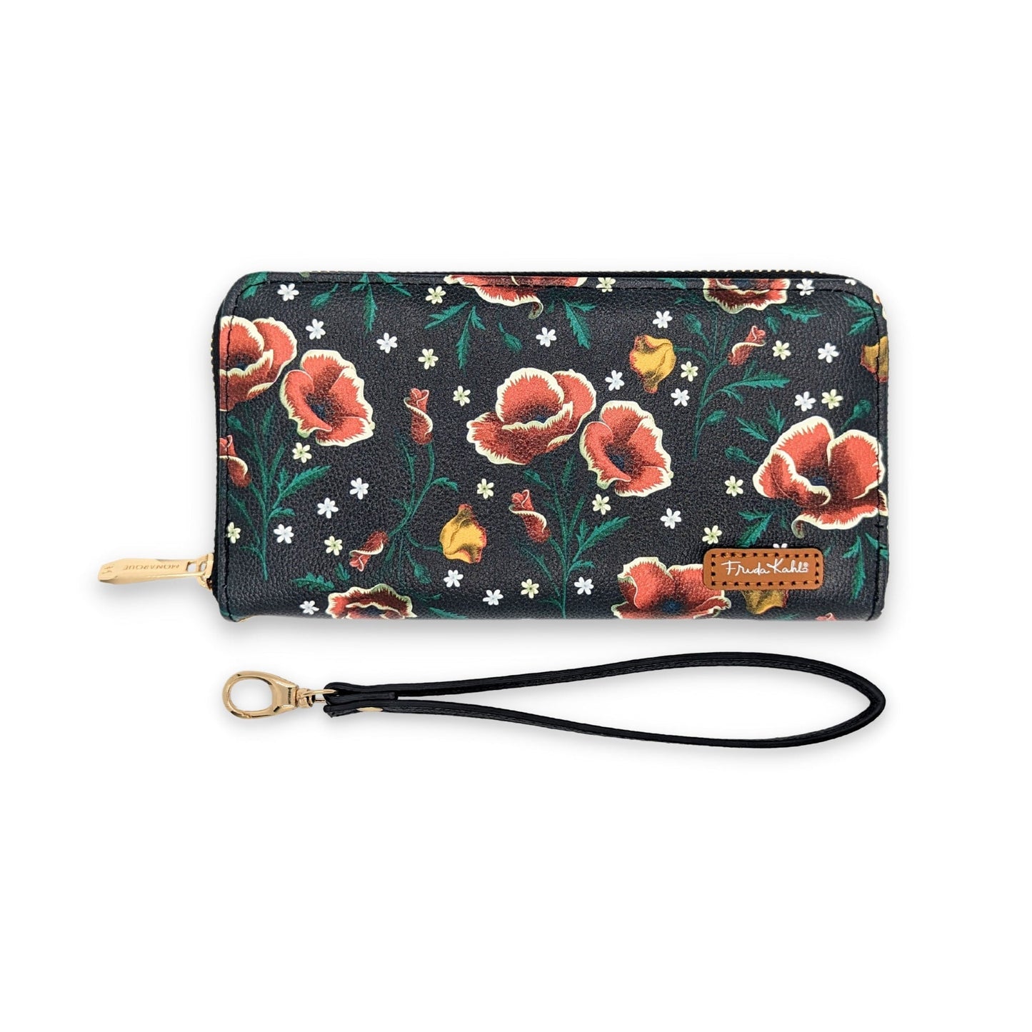 🎁 Frida Kahlo Poppies Wristlet (100% off)