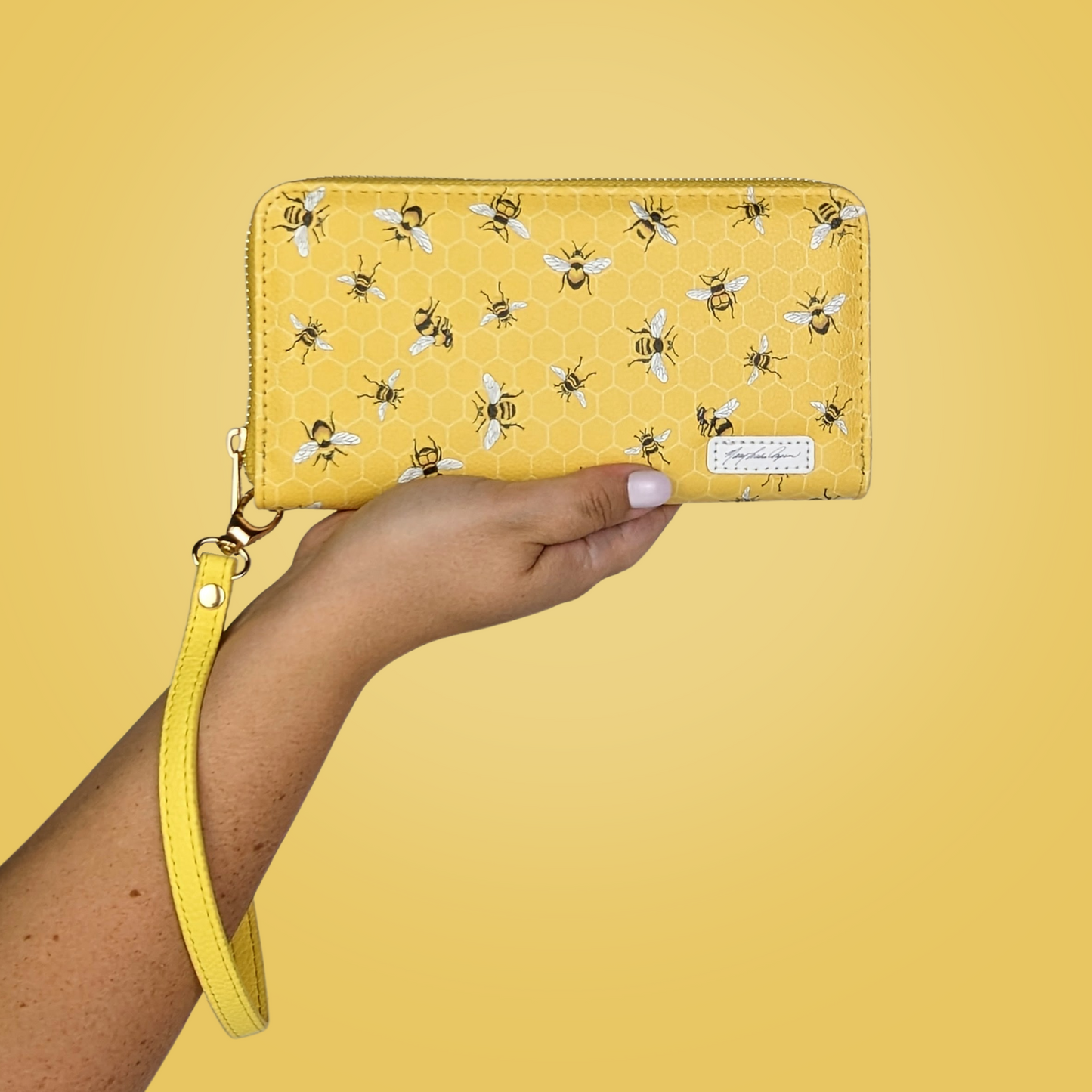 Mary Lake Thompson Bees Wristlet