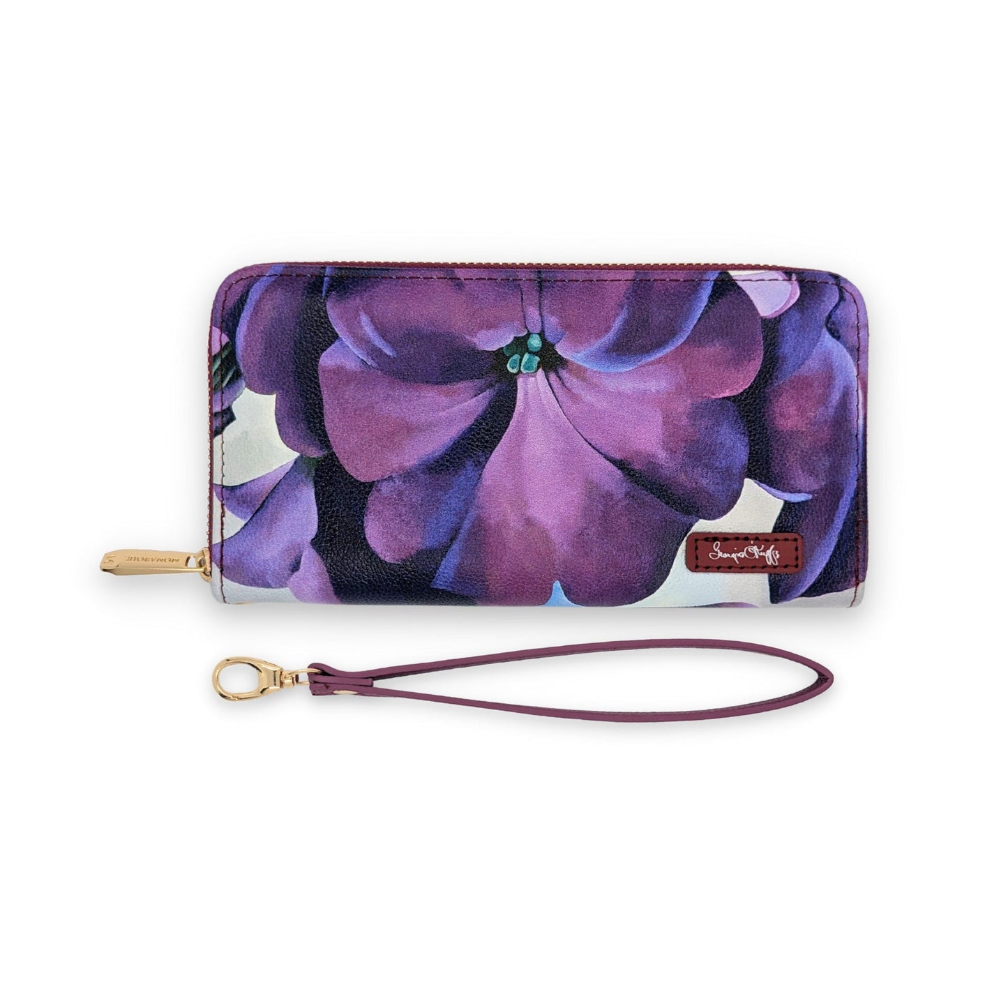 🎁 Georgia O'Keeffe Petunia Wristlet (100% off)