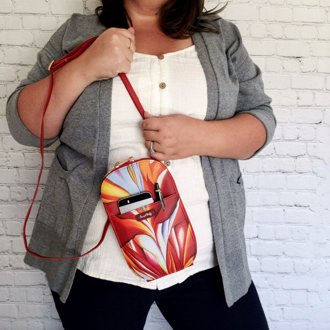 Georgia O'Keeffe Red Canna Crossbody