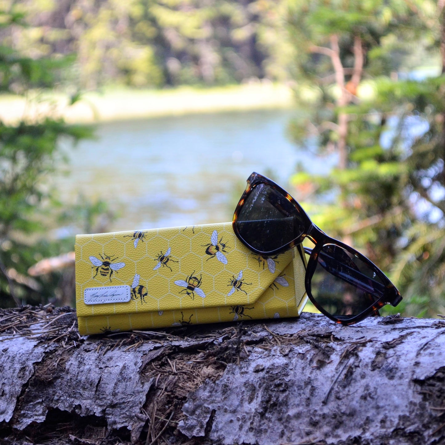 Mary Lake Thompson Bees Eye/Sunglass Case