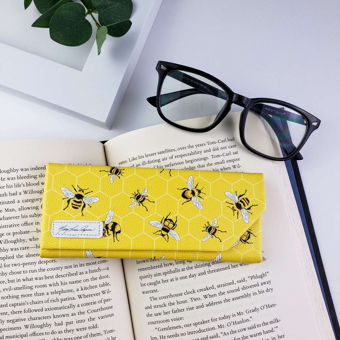 Mary Lake Thompson Bees Eye/Sunglass Case