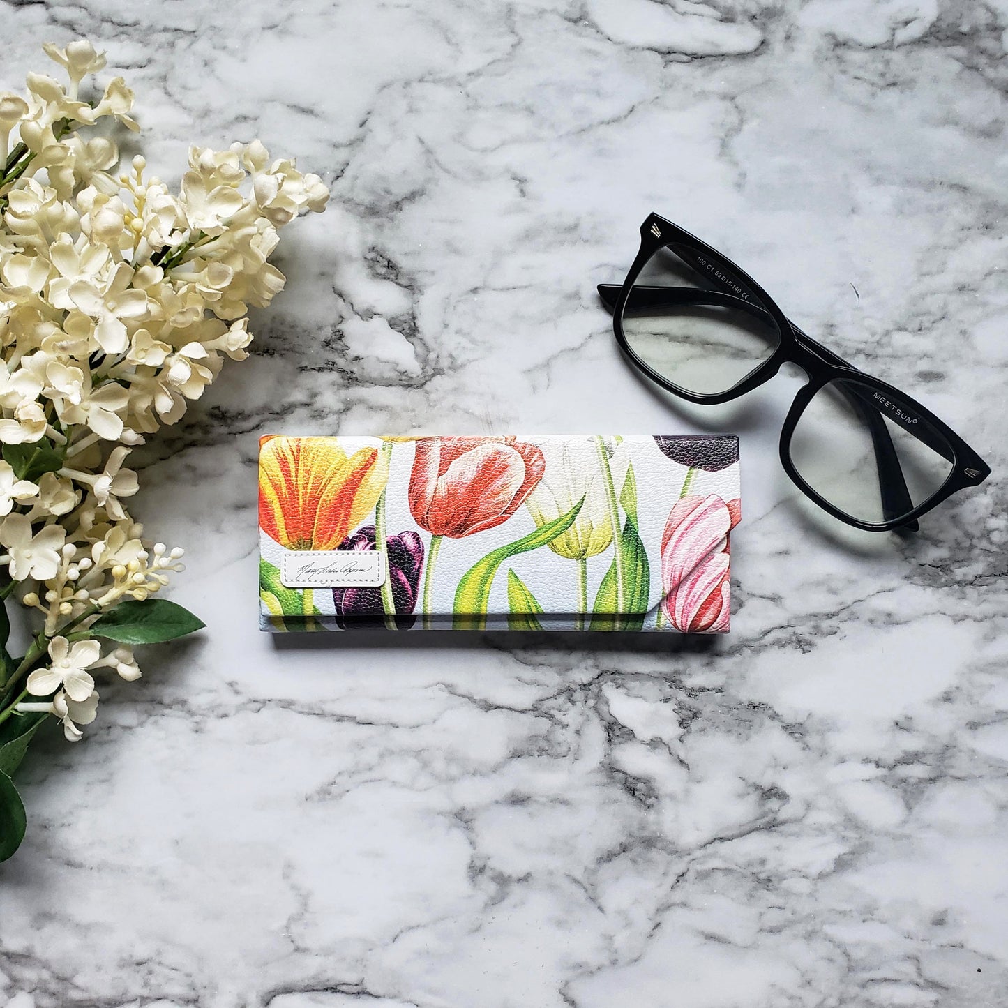 Mary Lake Thompson Tulips Eye/Sunglass Case