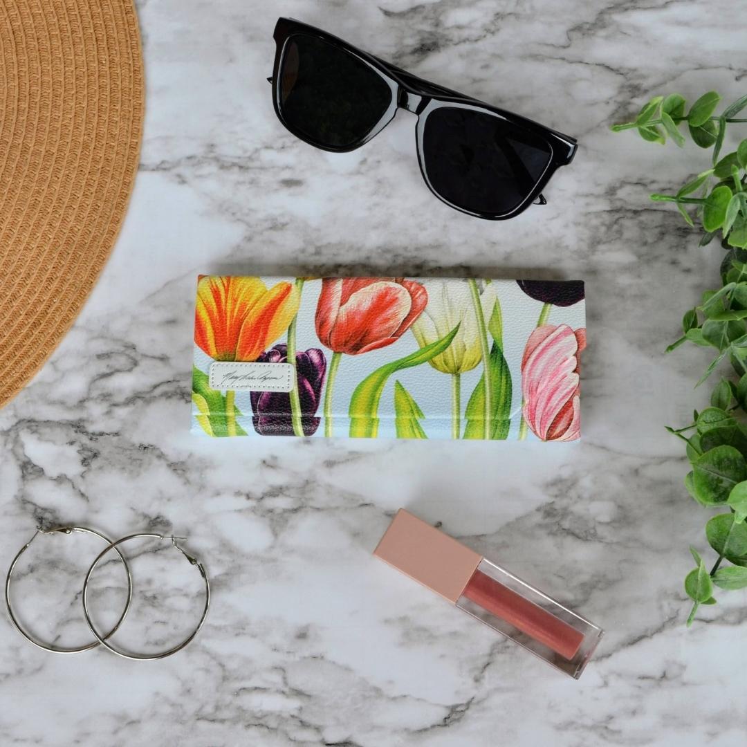 Mary Lake Thompson Tulips Eye/Sunglass Case