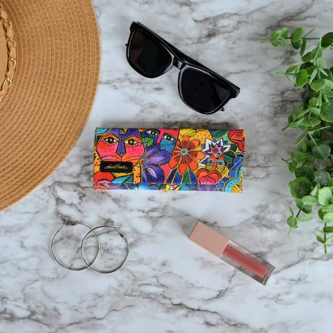 Laurel Burch Laurel's Garden Eye/Sunglass Case