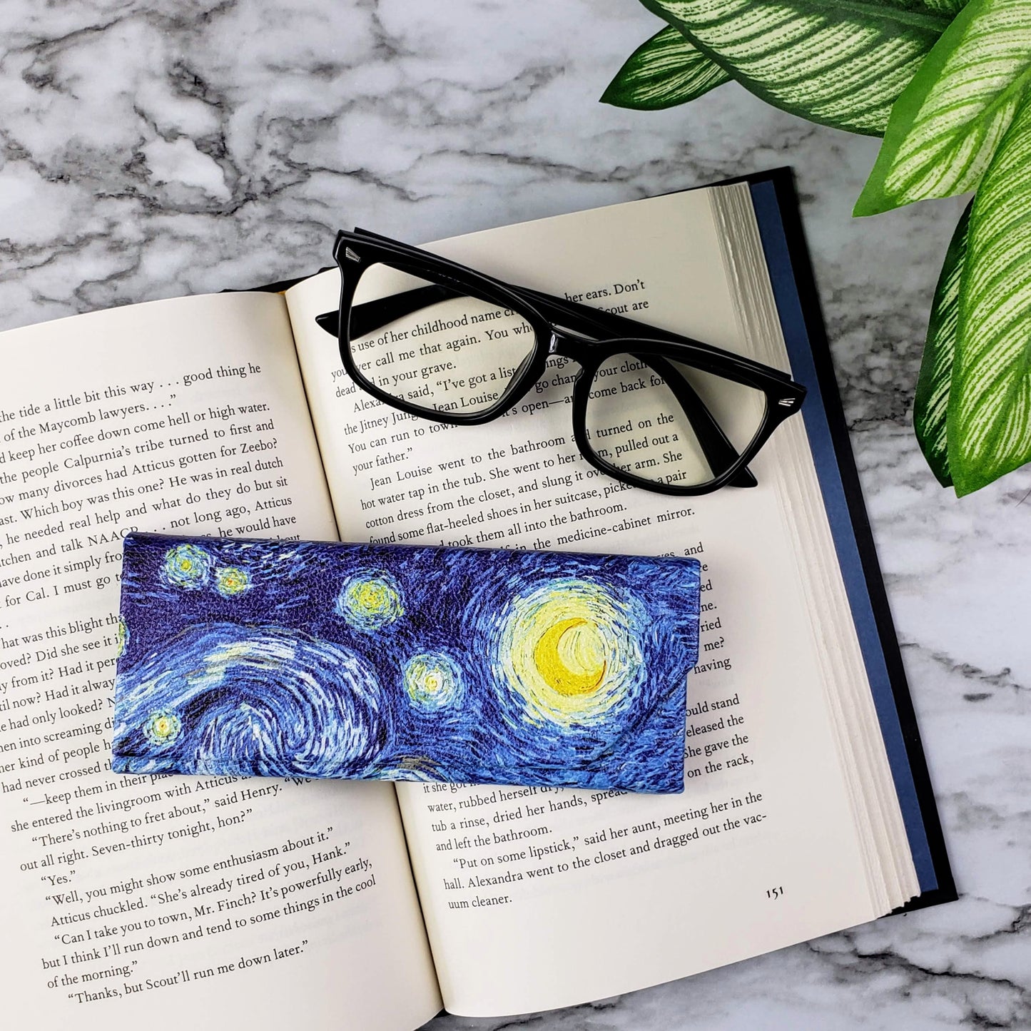 Starry Night Eye/Sunglass Case
