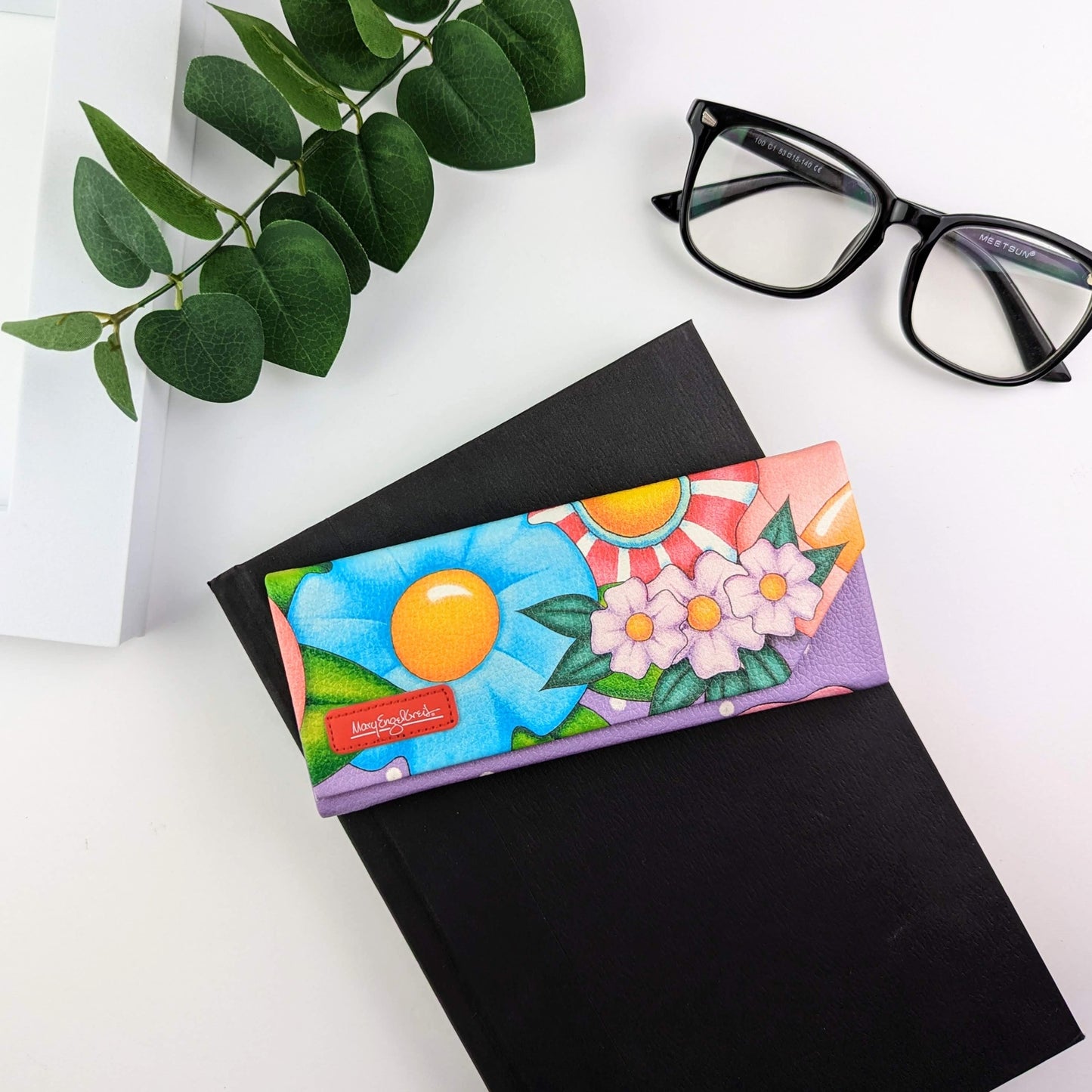 Mary Engelbreit Floral Garden Eye/Sunglass Case