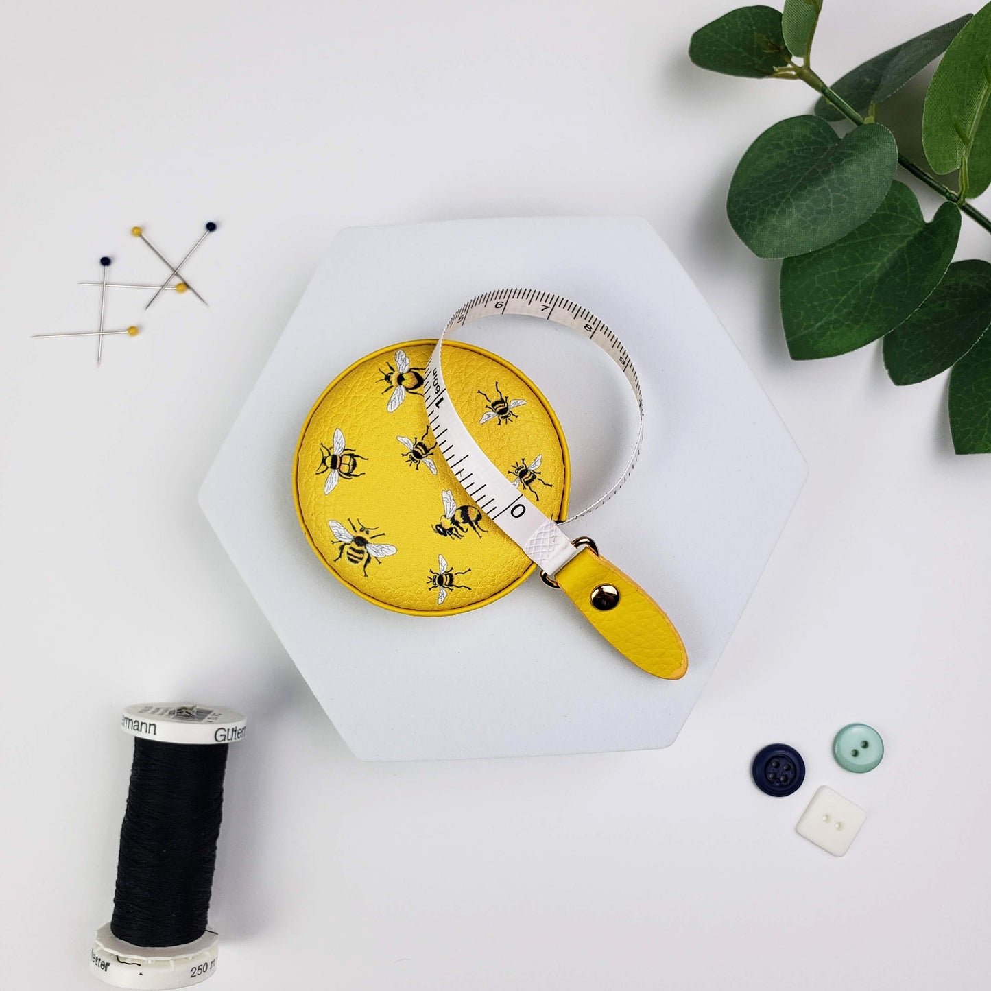 Mary Lake Thompson Bees Tape Measure