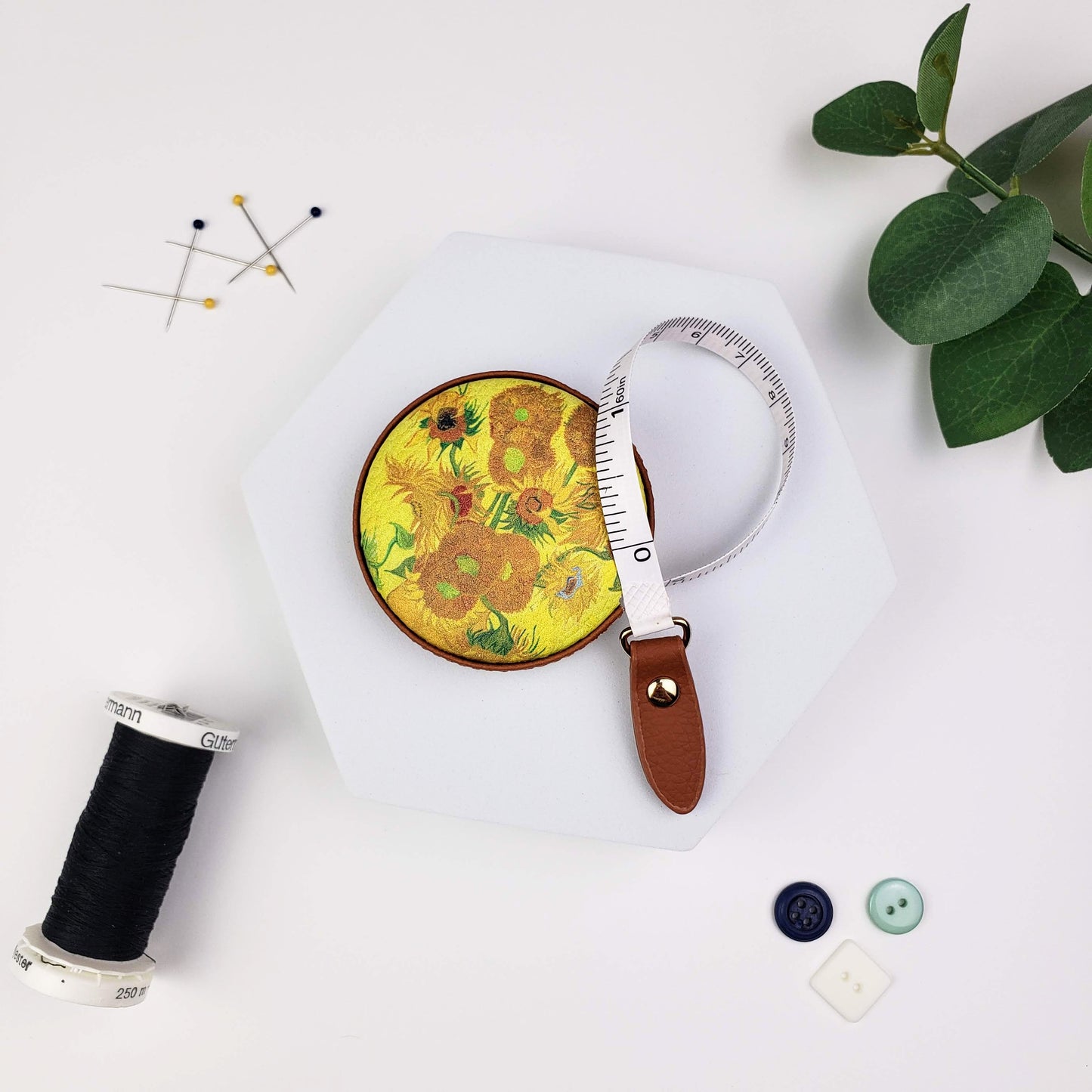 Van Gogh Sunflowers Tape Measure