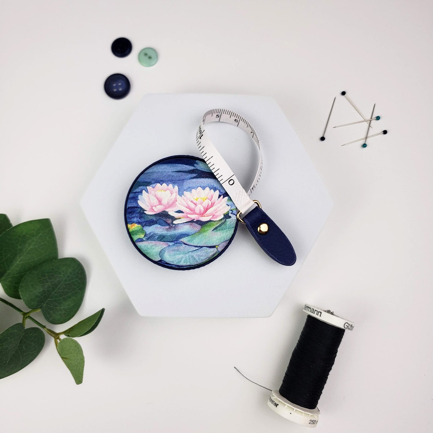 Water Lily Tape Measure