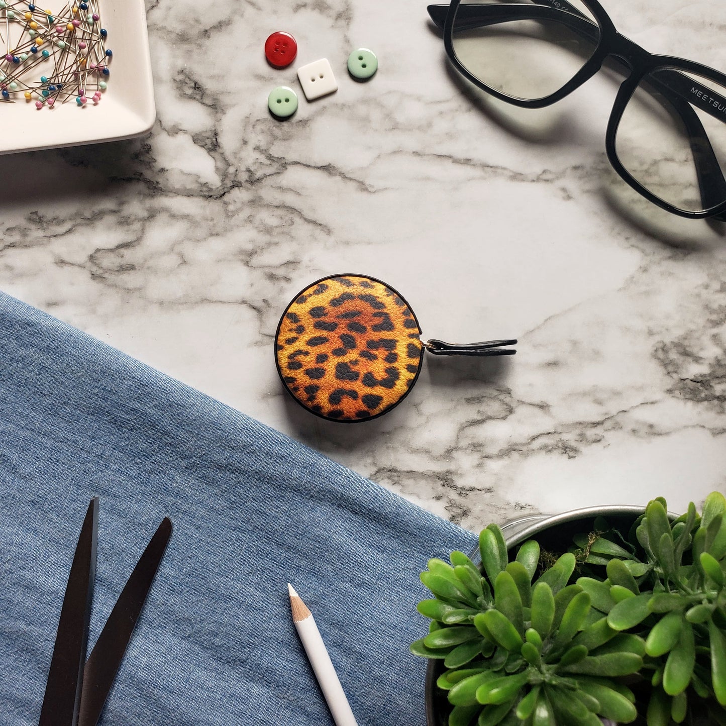 Leopard Tape Measure