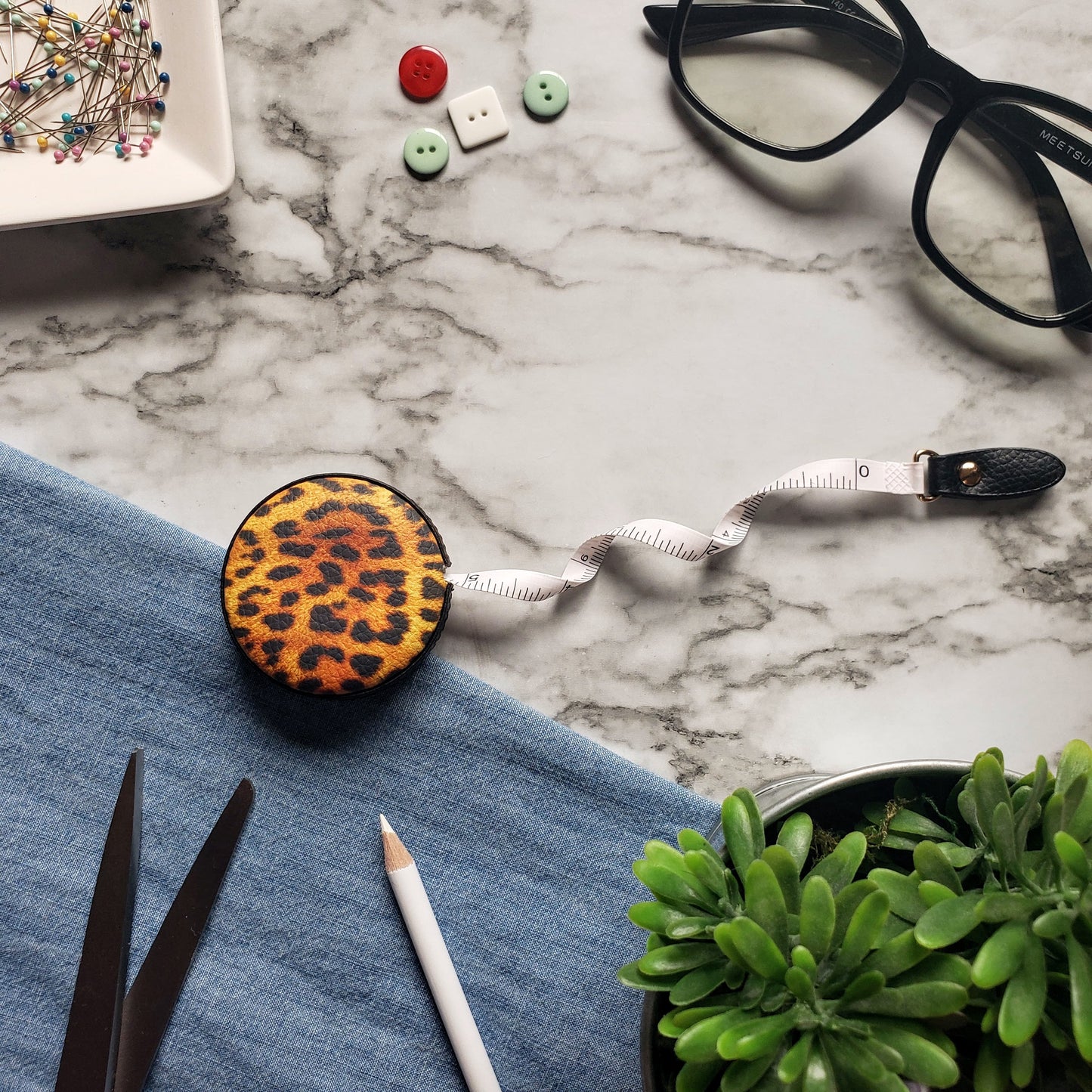 Leopard Tape Measure