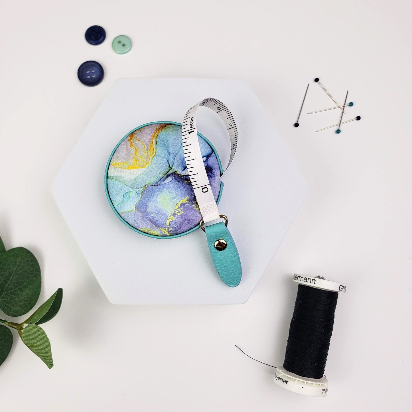 Blue Marble Tape Measure