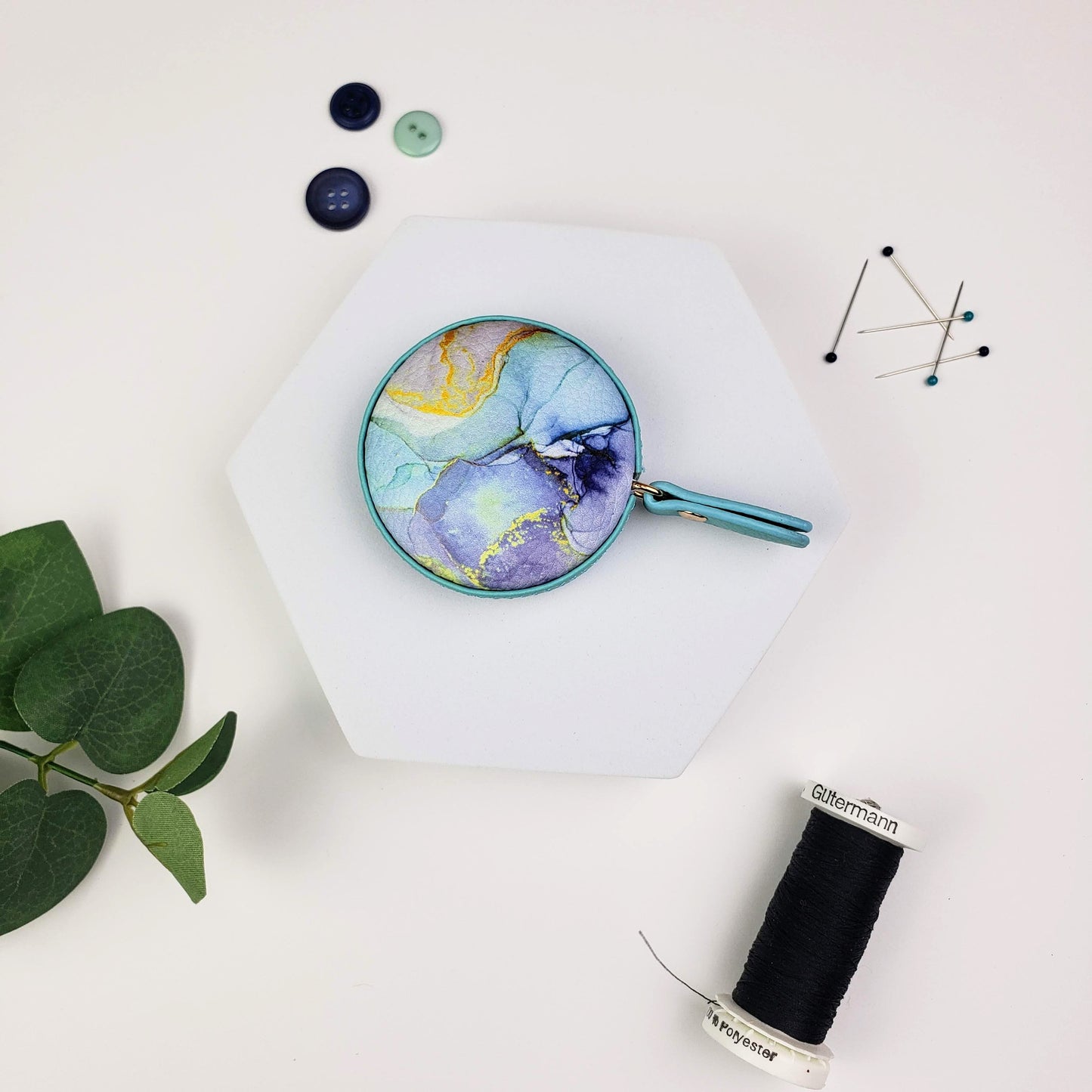 Blue Marble Tape Measure
