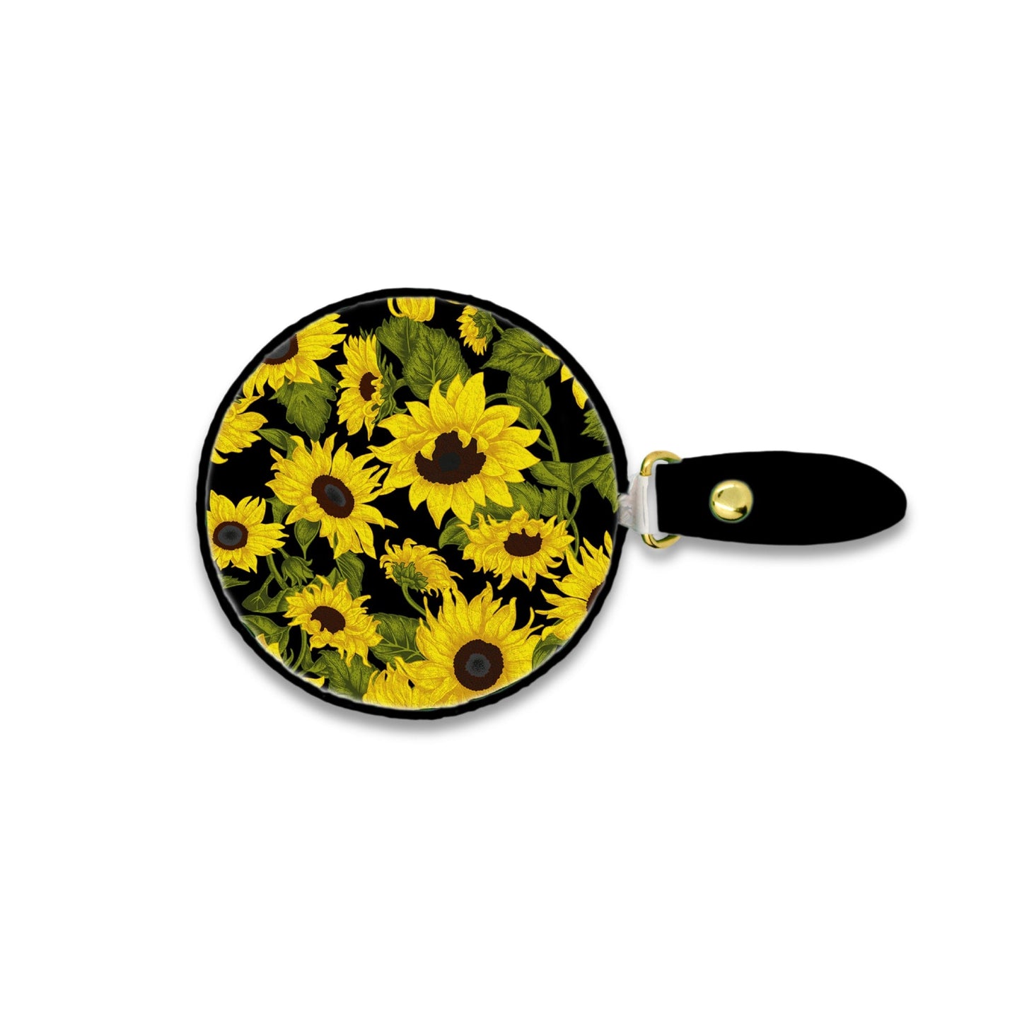 🎁 Sunflower On Black Tape Measure (100% off)