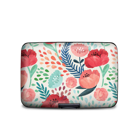 Painted Poppies Armored Wallet