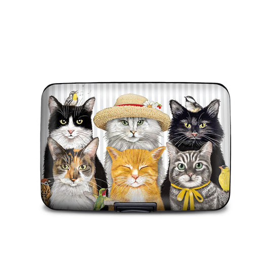 Mary Lake Cats Armored Wallet