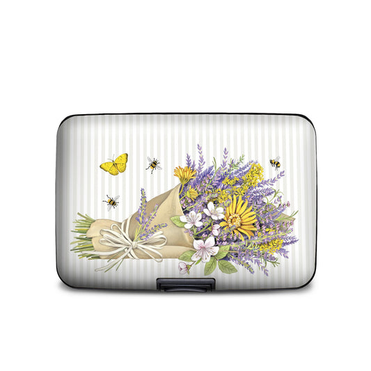 Mary Lake Lavender Bouquet Armored Wallet