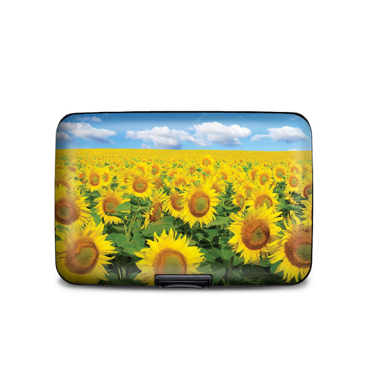 Sunflower Field Armored Wallet