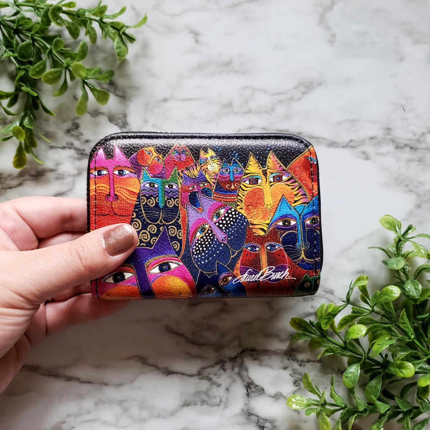 Laurel Burch Fantasticats Zipper Wallet