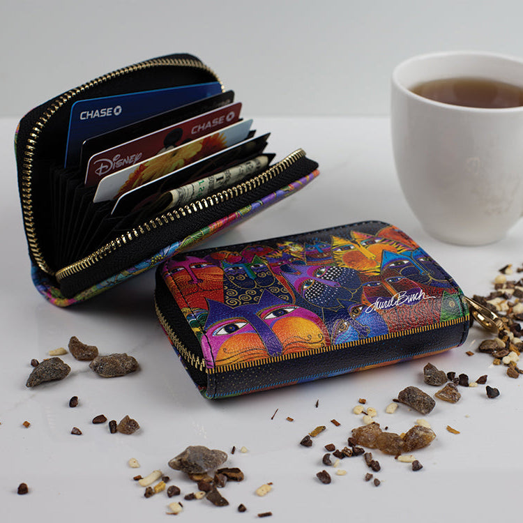 Laurel Burch Fantasticats Zipper Wallet
