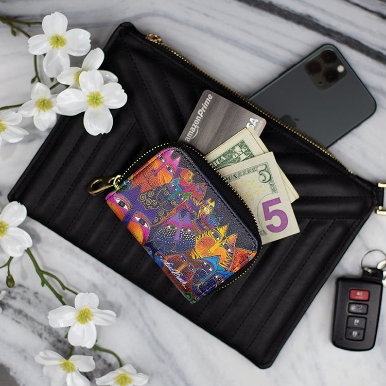 Laurel Burch Fantasticats Zipper Wallet
