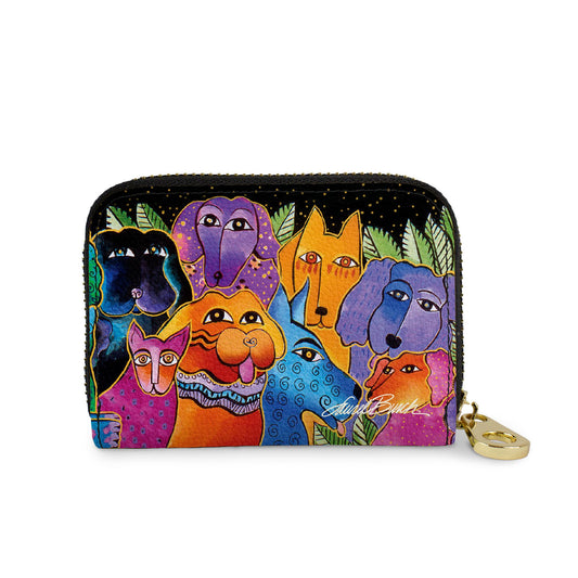 🎁 Laurel Burch Dogs & Doggies Zipper Wallet (100% off)
