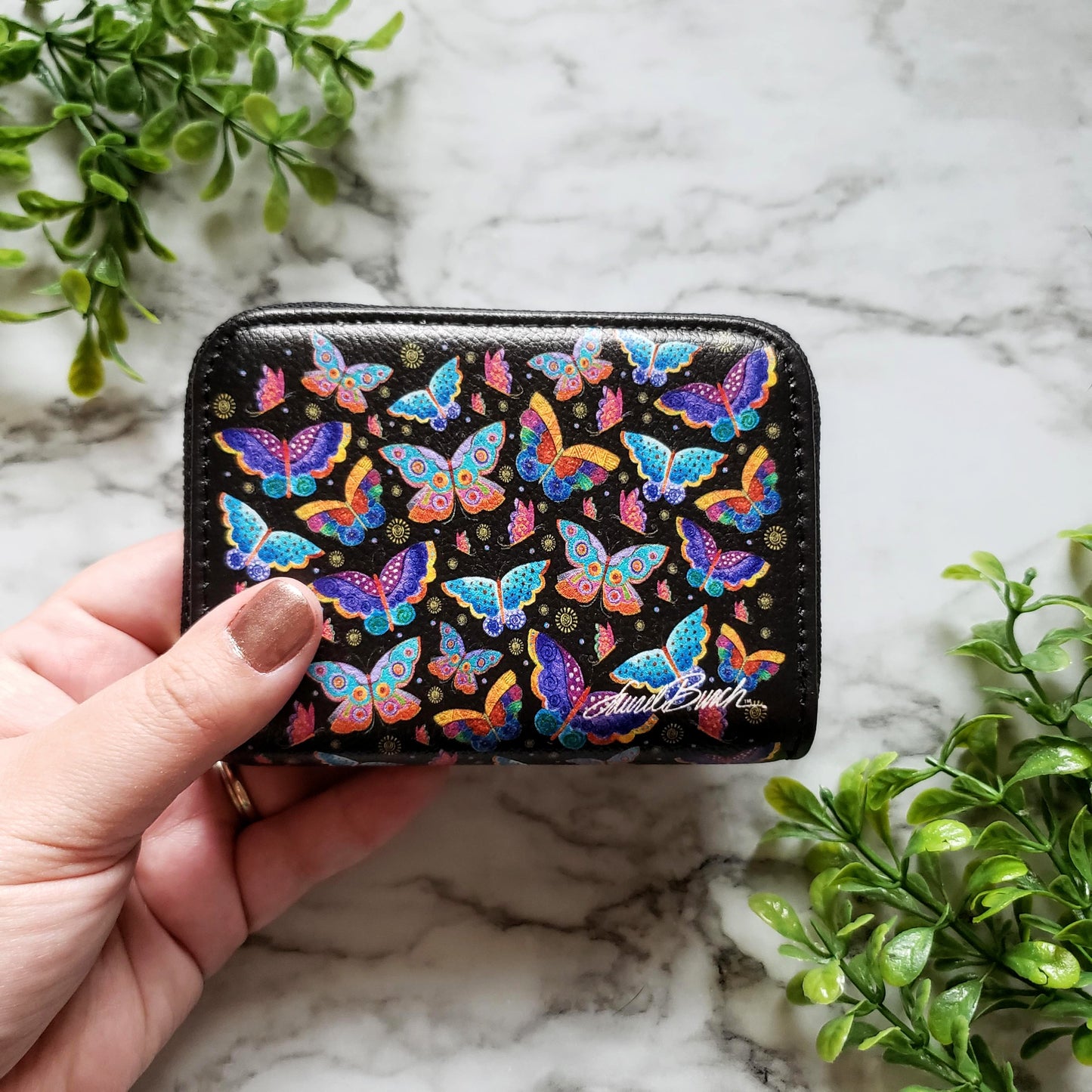 Laurel Burch Mariposas Zipper Wallet