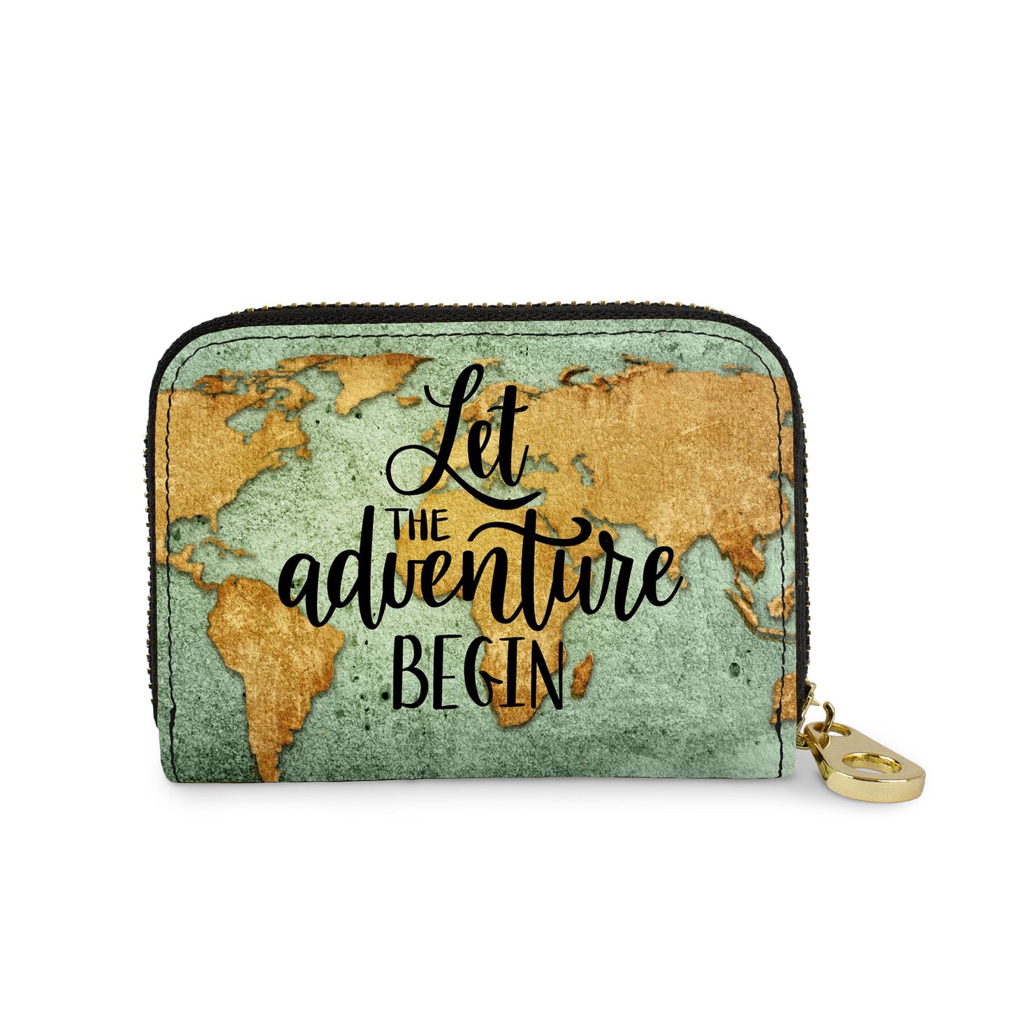🎁 Let Adventure Begin Zipper Wallet (100% off)