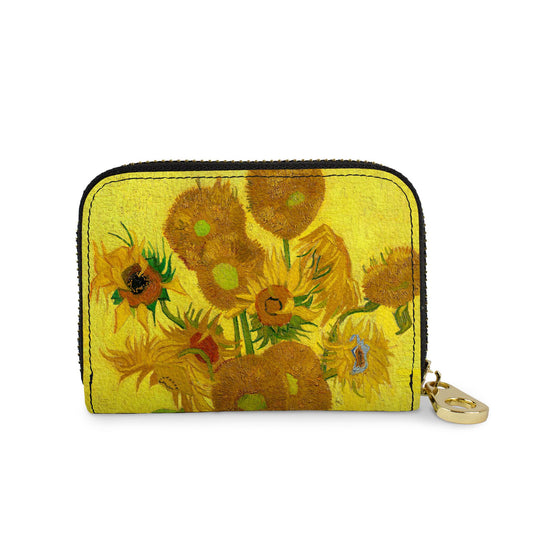 🎁 Van Gogh Sunflower Zipper Wallet (100% off)