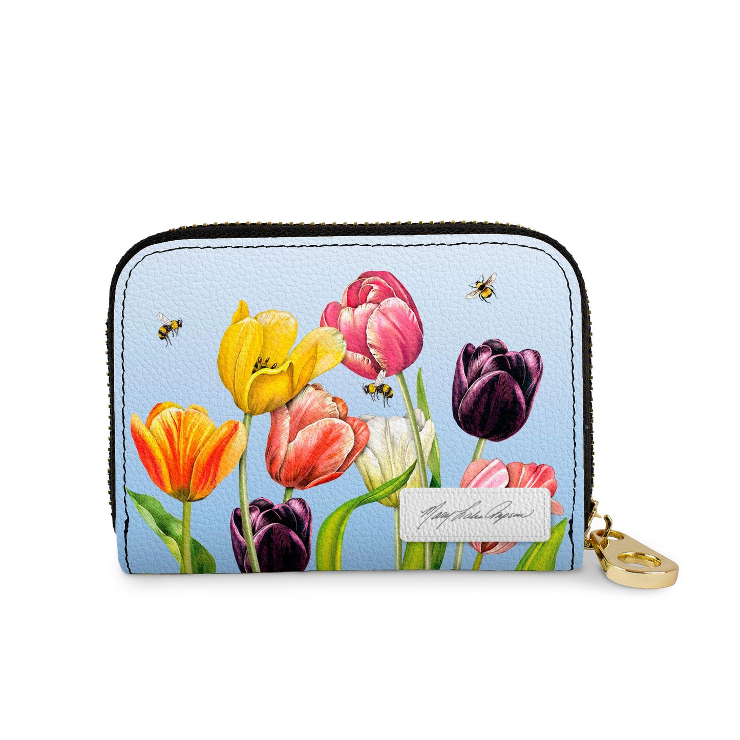 🎁 Mary Lake Thompson Tulips Zipper Wallet (100% off)