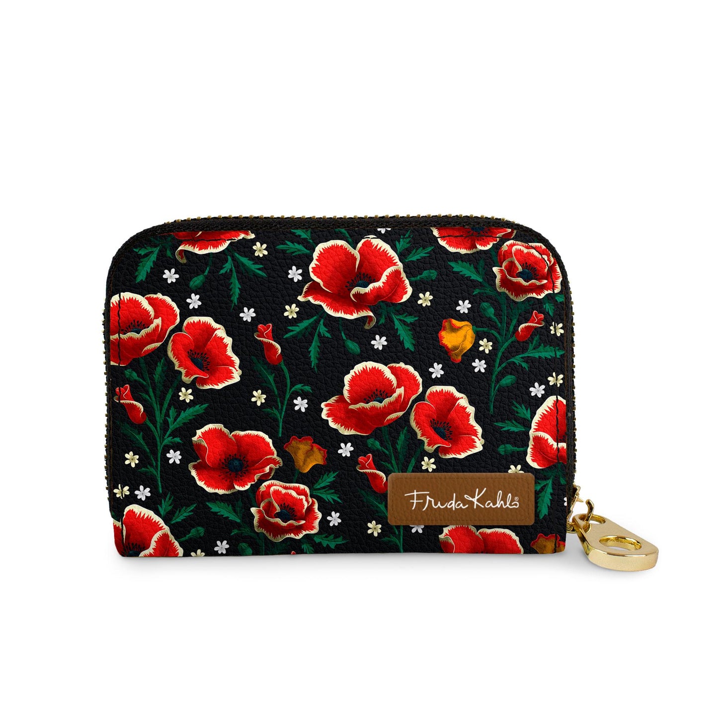 🎁 Frida Kahlo Poppies Zipper Wallet (100% off)