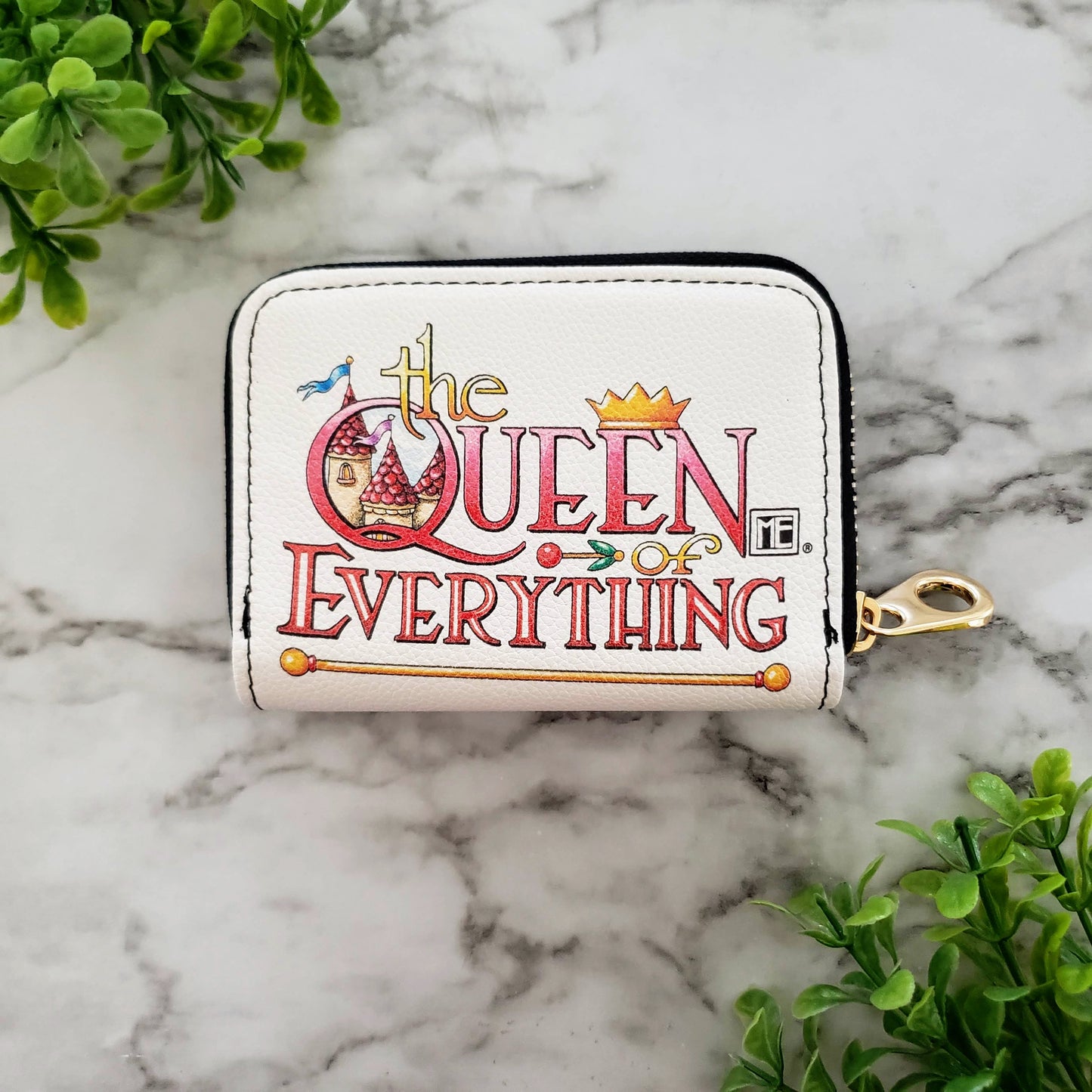 Mary Engelbreit Queen Zipper Wallet