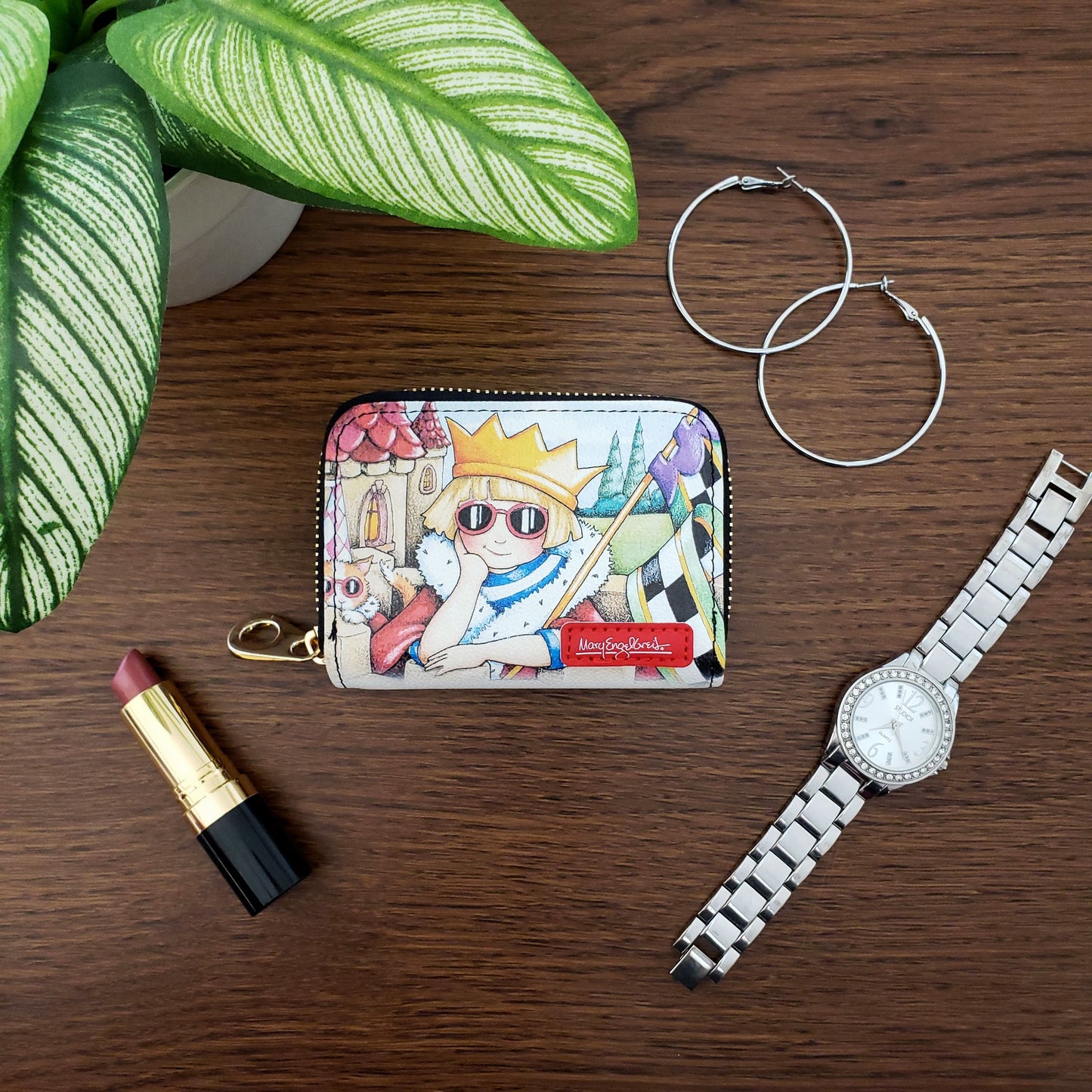 Mary Engelbreit Queen Zipper Wallet