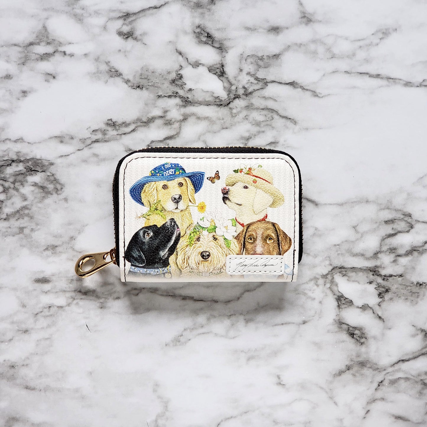 Mary Lake Thompson Dogs Zipper Wallet