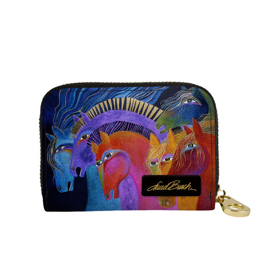 🎁 Laurel Burch Wild Horses Zipper Wallet (100% off)