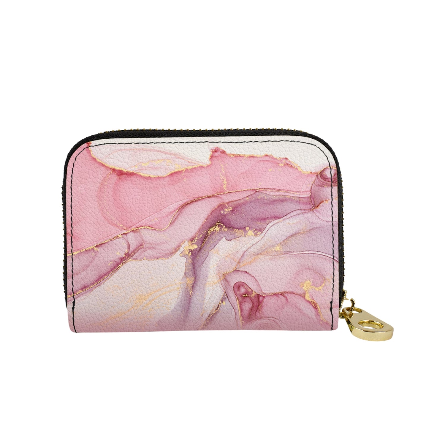🎁 Pink Marble Zipper Wallet (100% off)