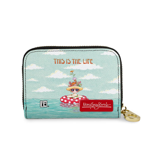 🎁 Mary Engelbreit This Is the Life Zipper Wallet (100% off)